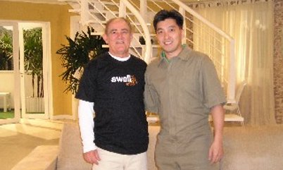 HOYAMA É HOMENAGEADO PELA TURMA DO DIDI