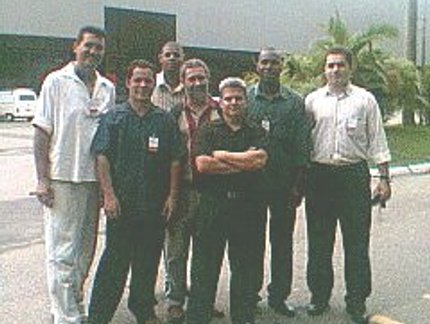 EQUIPE DE EVENTOS VISTORIA SEDE DO MUNDIAL DE VETERANOS
