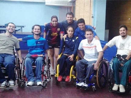 Seleção Brasileira Paralímpica recebe visita de Iranildo Espíndola em Brasília