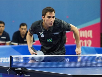 Em palco de boas lembranças, Hugo Calderano estreia contra norte-americano no Aberto da Áustria