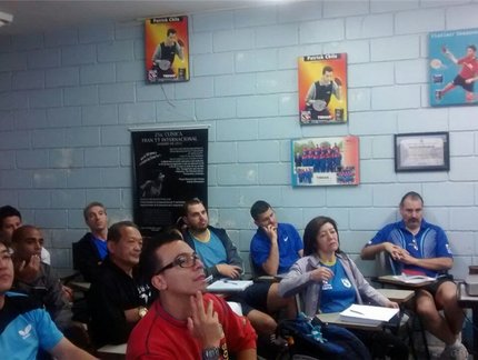 Especialista espanhol Ramon Ortega aprova aplicação de cursos da ITTF no Brasil