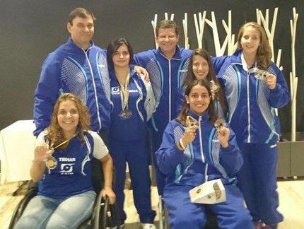 Após cinco medalhas, técnicos destacam desempenho da seleção paralímpica na Eslovênia