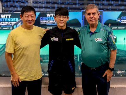 Leonardo Iizuka segue para a Alemanha para treinar no mesmo clube de Hugo Calderano