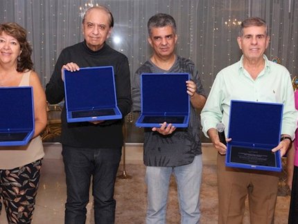 Noite de homenagens! CBTM faz tributo a mesa-tenista Ivo Gallindo e aos 50 anos do título sul-americano infantojuvenil no Rio de Janeiro