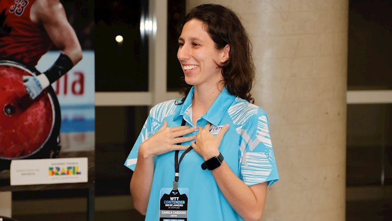 Responsável pela área de Mulher e Esporte da CBTM,