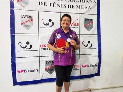 Mesatenista de Bragança Paulista é bronze na Liga Valeparaibana