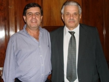ALAOR SE REUNE COM NOVO SEC. DE ESPORTE DE SP
