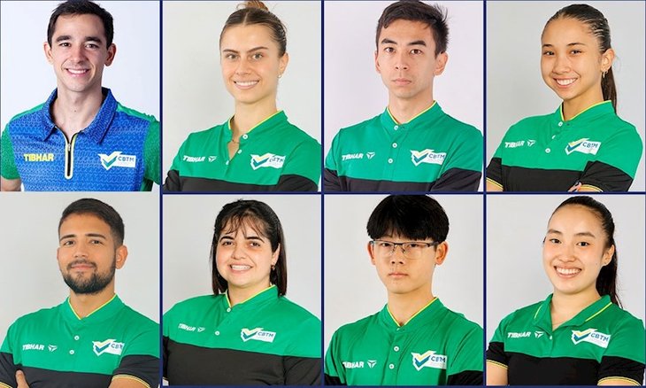 Paris, aí vamos nós! Confederação Brasileira de Tênis de Mesa divulga os convocados para os Jogos Olímpicos