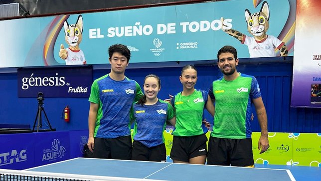 Carlos Ishida, Laura Watanabe, Giulia Takahashi e 