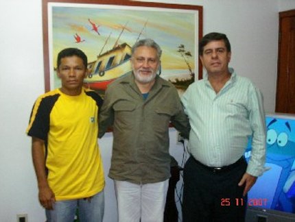 ALAOR E PAIXÃO VISITAM PREFEITO DE MACAPÁ