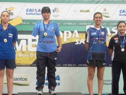 Bruna Alexandre deixa Santos com o ouro na Classe 10 e no Juvenil Olímpico