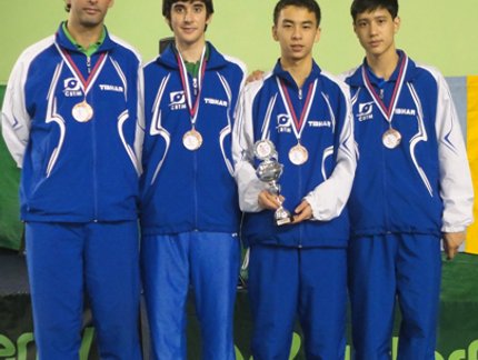 Brasileiros ficam com a medalha de bronze no Aberto da Eslováquia