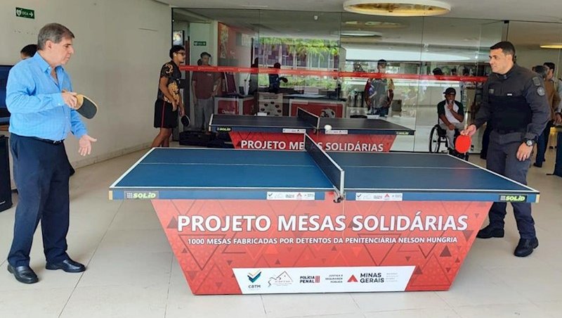 Presidente da CBTM e vice da ITTF, Alaor Azevedo j