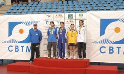 PÓDIO INFANTIL FEMININO COPA BRASIL SÃO BERNARDO