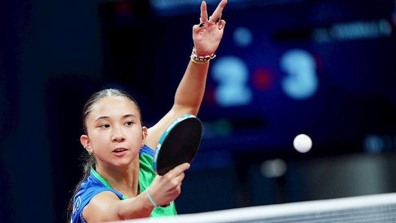 Giulia Takahashi venceu uma partida na fase de gru
