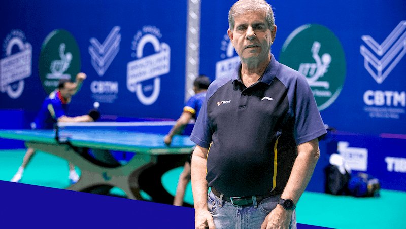 Alaor Azevedo lidera o tênis de mesa paralímpico n