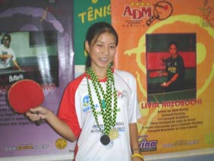 LÍVIA MIZOBUCHI FOI O DESTAQUE DO BRASIL NO LATINO