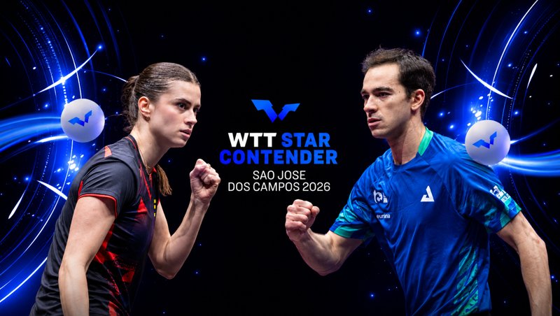 Terceiro lote de ingressos para o WTT Star Contender São José dos Campos 2026 será aberto nesta quinta-feira (11)