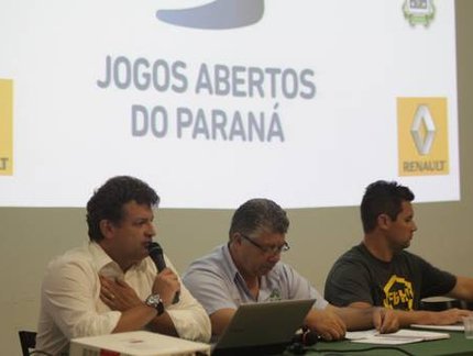 Jogos Abertos do Paraná: Congresso Técnico realizado em Cascavel