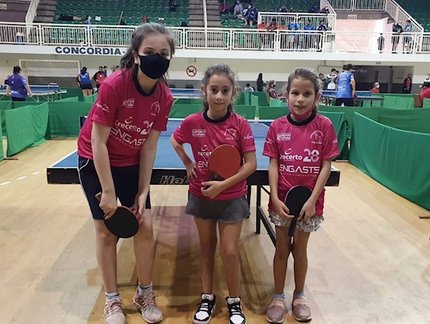 Tênis de mesa de Concórdia comemora grandes resultados nas competições do fim de semana