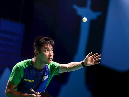 Já classificado à fase principal, Eric Jouti representa o Brasil no WTT Feeder Panagyurishte
