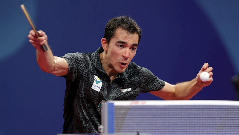 Hugo Calderano encara um novo desafio na China. Fo