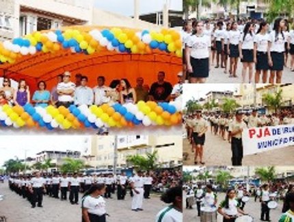 IÚNA E ALEGRE ABREM DISPUTAS DAS OLIMPÍADAS ESCOLARES