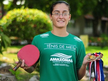 Mesmo entre as melhores do país, mesatenista busca incentivo