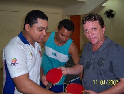 PREFEITO DE PARAUAPEBAS VAI AUMENTAR APOIO AO TÊNIS DE MESA