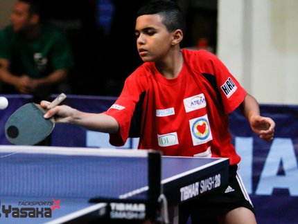 Atleta da ATEME-SP garante vaga no ITTF Hopes Week and Challenge 2014