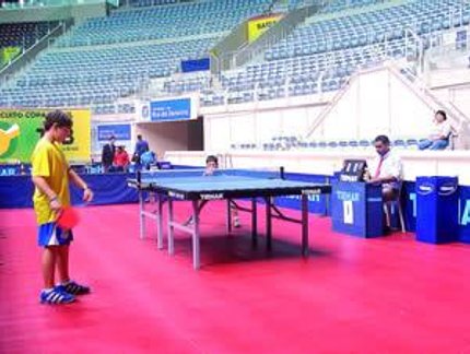 A PEQUENA FERA DO TÊNIS DE MESA VITOR DOS SANTOS
