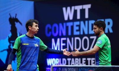Brasil na final! Guilherme Teodoro e Vítor Ishiy vencem An Jaehyun e Oh Junsung, da Coreia do Sul, e avançam à decisão do WTT Contender Mendoza