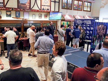 Ping Pong Fest vai reunir gastronomia e atividades para participantes do TMB Platinum - Campeonato Brasileiro