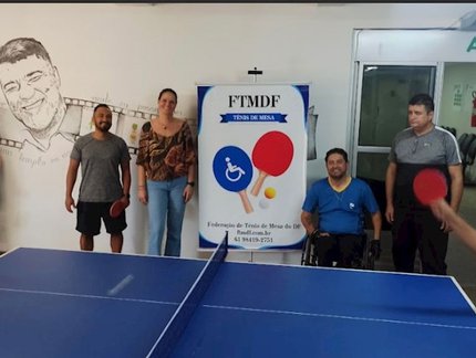 Novos clubes olímpicos e paralímpicos fortalecem o tênis de mesa e integram competições da FTMDF