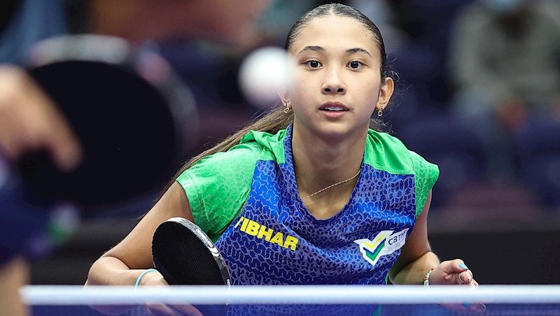 Giulia Takahashi ficou com a prata em Cuenca. Foto