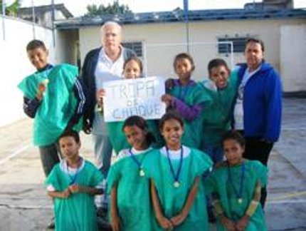 COMPETIÇÃO FAZ A FESTA DA CRIANÇADA DA CRECHE JUVENTUDE CATÓLICA.