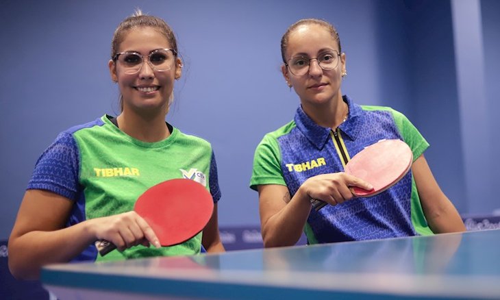 Joyce e Thais não perderem um set sequer na Classe