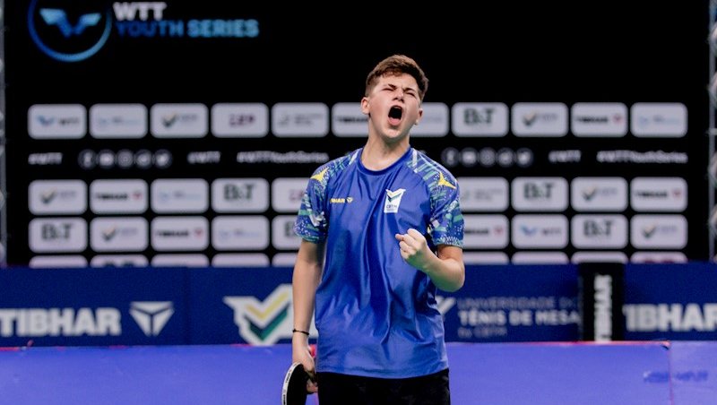 Brasileiro conquistou o título do individual Sub-1