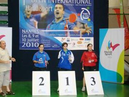 BRUNA ALEXANDRE É CAMPEÃ DO OPEN Paralímpico DA CLASSE 10