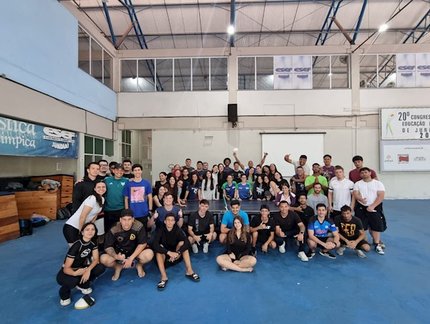 UniTM ministra aula "Abordagens de ensino nos esportes de raquete" na Escola Superior de Educação Física de Jundiaí