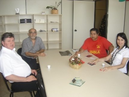 DIRETOR DE MARKETING DA CBTM VISITA FACULDADE CONCÓRDIA