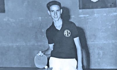 Mario Jorge Lobo Zagallo, lenda do futebol e craque também no tênis de mesa