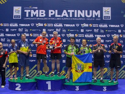 Sogipa/RS conquista o ouro do Veterano 7 de equipes de clubes do TMB Platinum - Campeonato Brasileiro