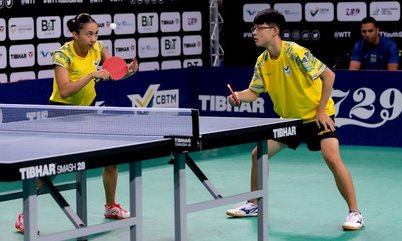 Título para o Brasil! Leonardo Iizuka e Giulia Takahashi são os grandes campeões de duplas mistas Sub-19 no WTT Youth Contender de Charleston