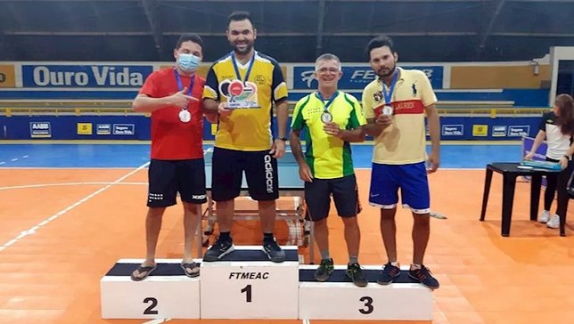 Pódio do Rating B. Foto: FTMEAC.