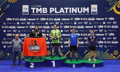 Danillo Pedra é o grande campeão do Absoluto F masculino do TMB Platinum – Campeonato Brasileiro