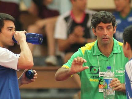 Técnico da Seleção de Portugal vê o Brasil no caminho da elite do Tênis de Mesa