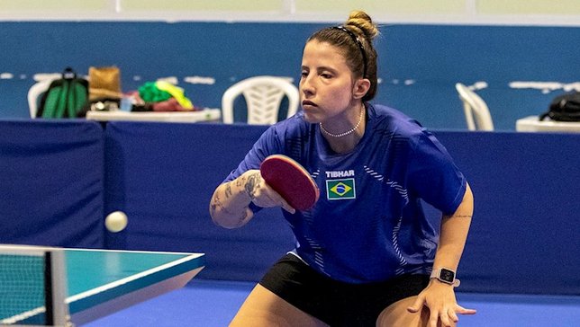 Jennyfer Parinos disputa a vaga neste sábado. Foto