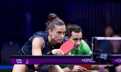 Hugo Calderano e Bruna Takahashi avançam à semifinal das duplas mistas no US Smash 2026