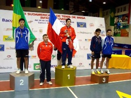 DANILO TOMA FICA COM A PRATA NO INDIVIDUAL JUVENIL NO SUL-AMERICANO